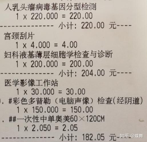 hpv检查费用，hpv检查费用大概是多少-第4张图片-优品飞百科