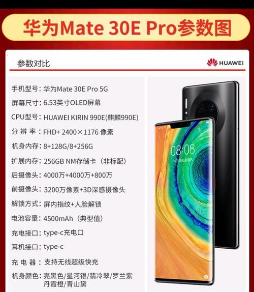 华为mate30pro像素是多少，华为mate30pro的像素？-第3张图片-优品飞百科