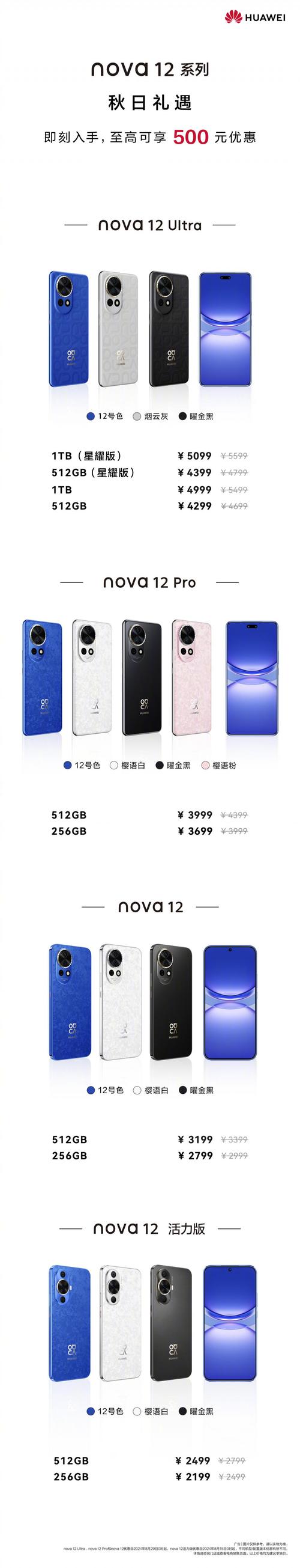 华为nova12上市多少钱？nova128？-第5张图片-优品飞百科