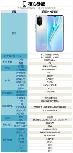 荣耀v40刚出来多少钱？荣耀v40估计多少钱？-第5张图片-优品飞百科