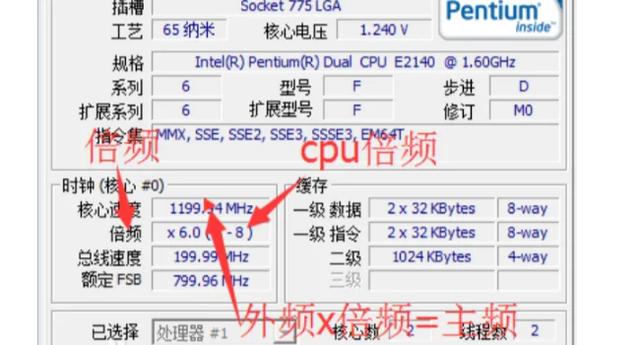 cpu的主频是指cpu的什么，cpu主频的概念