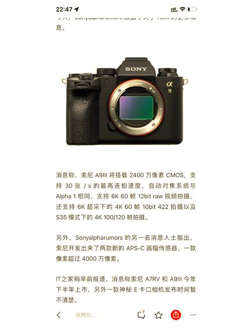 索尼a9和a99二代区别，索尼a9和a9ii区别-第7张图片-优品飞百科