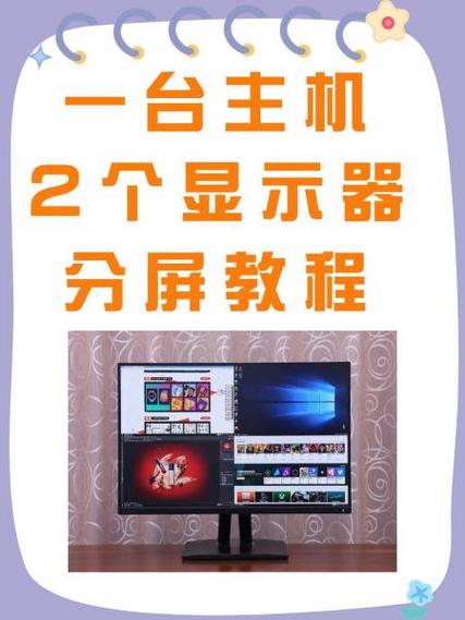 电脑怎么接两个显示屏，电脑一拖二显示器-第6张图片-优品飞百科