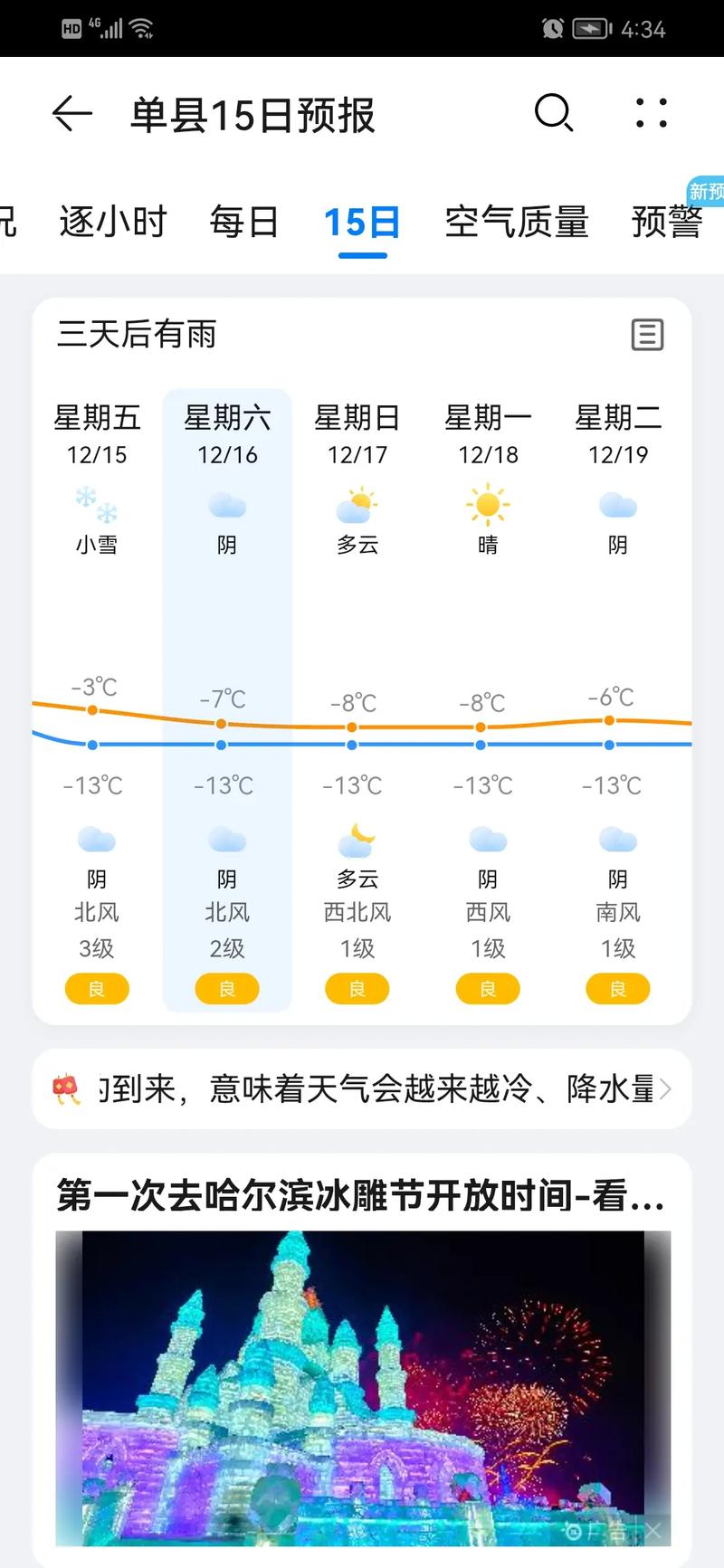 菏泽天气预报一周？菏泽天气预报一周7天准确？-第4张图片-优品飞百科