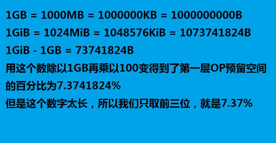 1g等于多少mb内存换算器，1g等于多少mb内存容量？-第2张图片-优品飞百科