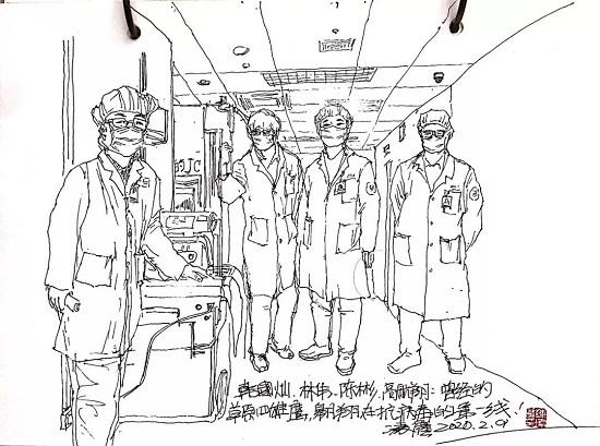 初二画疫情，手绘疫情画面？-第3张图片-优品飞百科