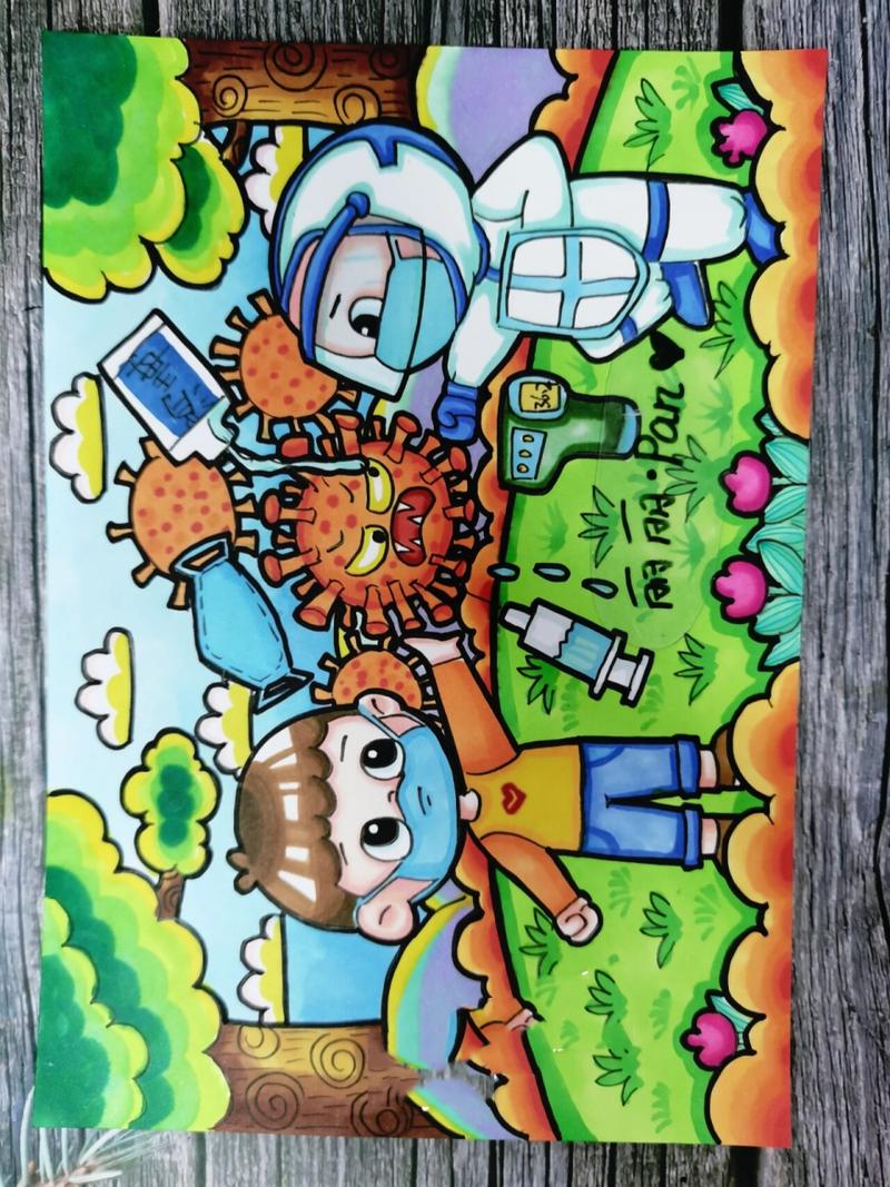 初二画疫情，手绘疫情画面？-第8张图片-优品飞百科