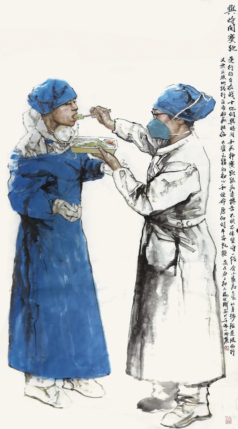 赞扬疫情艺术，关于疫情的艺术