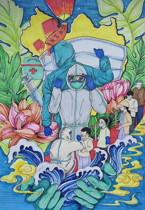 赞扬疫情艺术，关于疫情的艺术-第2张图片-优品飞百科