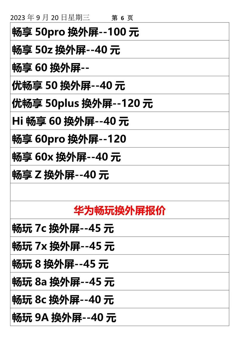 华为v10内屏坏了多少钱，华为v10内外屏修要多少钱？-第4张图片-优品飞百科