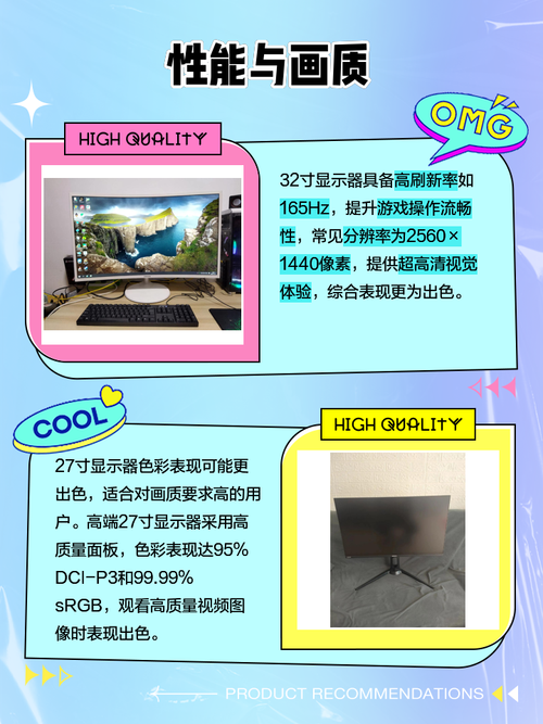 显示器买27还是32的好，显示器选27还是32