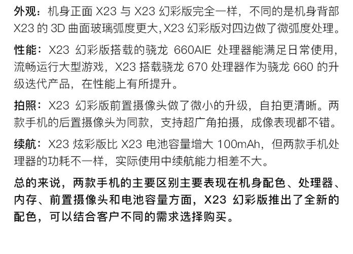 vivox23是多少寸的，vivoX23是多少寸的？-第3张图片-优品飞百科