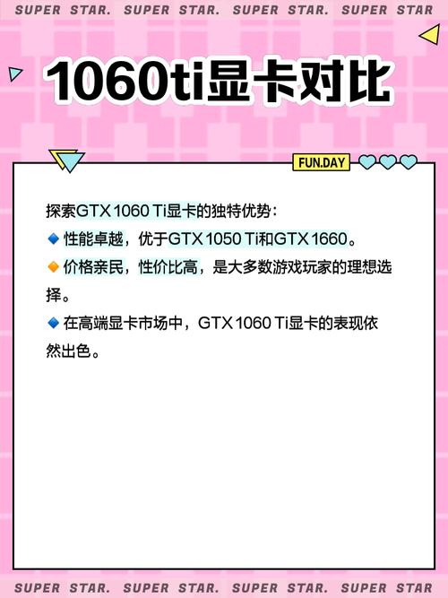 1060显卡与1650显卡对比？1060显卡和1650显卡？-第3张图片-优品飞百科