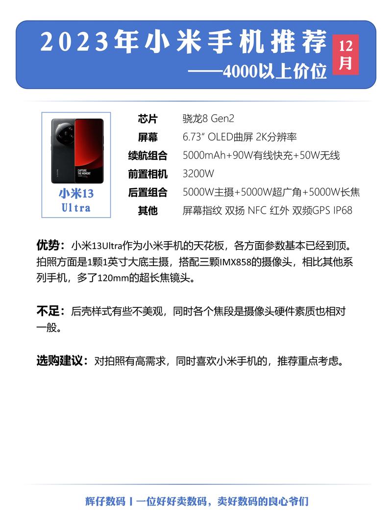 小米13系列哪款值得买？小米13手机多少钱一部？-第7张图片-优品飞百科
