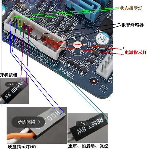 台式电脑主机接线安装步骤，台式主机接线讲解？