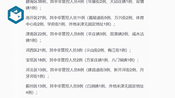 天津疫情新增确诊？天津新增确诊行动轨迹？-第6张图片-优品飞百科