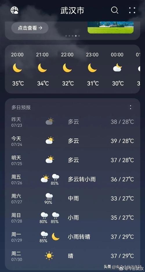 武汉天气预报15天，武汉天气预报15天准确 一个月？-第1张图片-优品飞百科