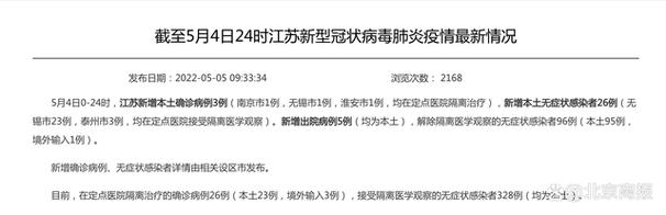 江苏疫情各地？江苏疫情汇总表？-第5张图片-优品飞百科