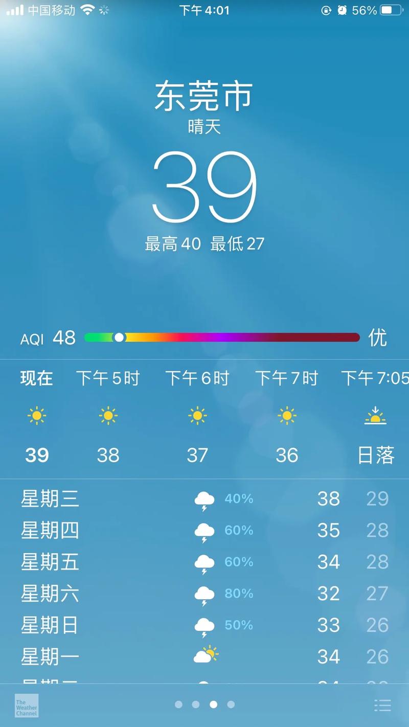 广东省东莞市天气？广东省东莞市天气预报一周7天？-第6张图片-优品飞百科