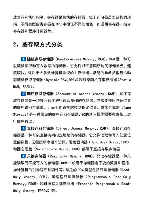 内存通常分为哪三大类，内存一般分为哪两类？-第3张图片-优品飞百科