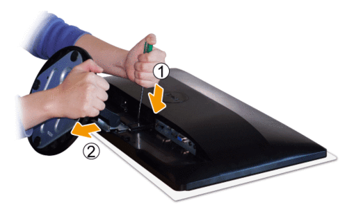 戴尔显示器如何拆卸，戴尔显示器如何拆卸底座-第2张图片-优品飞百科