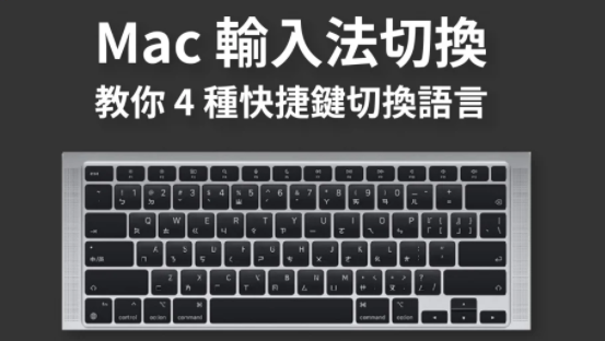 苹果笔记本怎么样切换输入法？苹果笔记本怎么样切换输入法设置？-第4张图片-优品飞百科
