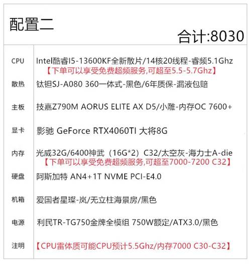 5500左右的台式电脑配置？5500的台式机配置？-第4张图片-优品飞百科