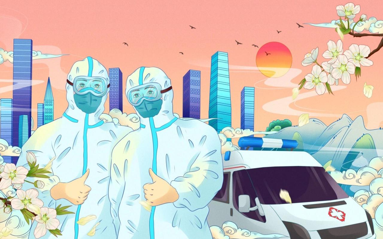 疫情手绘视频？疫情手绘插画？-第2张图片-优品飞百科