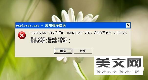 系统内存不能为written？系统出现内存不能为read？-第3张图片-优品飞百科