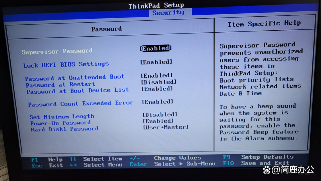 联想笔记本电脑怎样设置开机密码，联想笔记本怎么设开机密码？-第5张图片-优品飞百科