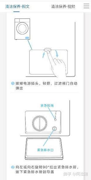 美的洗衣机怎么解锁开门？美的滚筒洗衣机怎么解锁开门？-第5张图片-优品飞百科