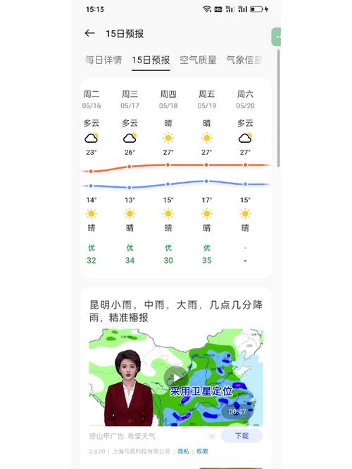 云南天气预报一周？云南天气预报一周7天查询结果？-第4张图片-优品飞百科