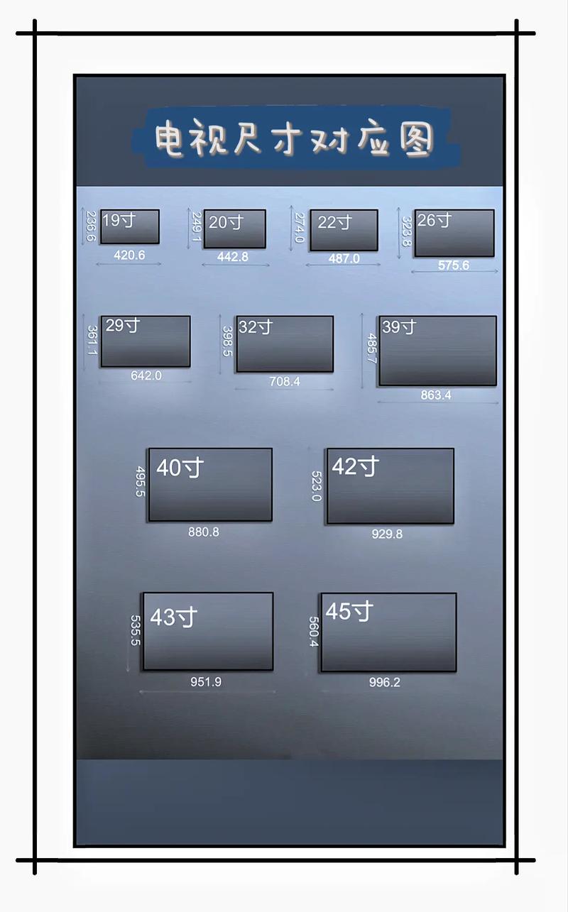 电脑显示器尺寸对照表长宽各是多少厘米？电脑显示器尺寸一览表？-第3张图片-优品飞百科