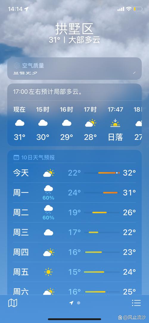 杭州未来一周天气？杭州未来一周天气预报及穿衣指数？-第2张图片-优品飞百科