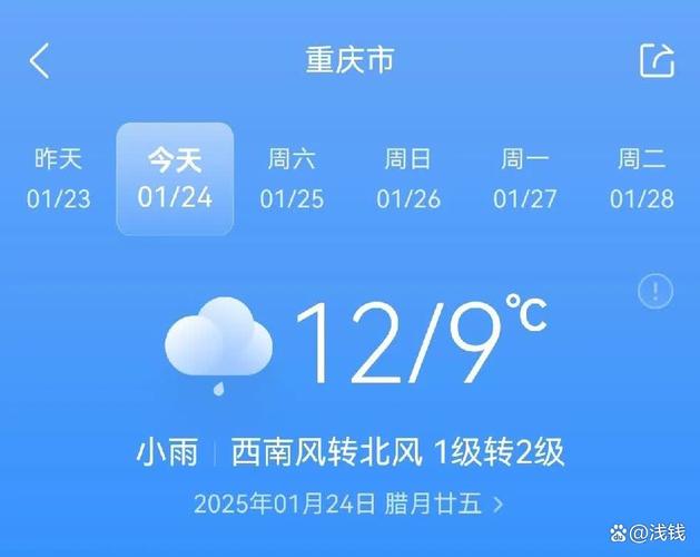 北碚一周天气预报？重庆的天气预报30天？-第3张图片-优品飞百科