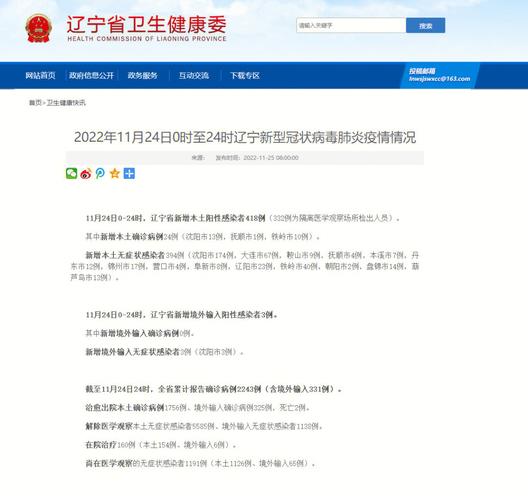 辽宁疫情迹？辽宁疫情病毒情况？-第1张图片-优品飞百科