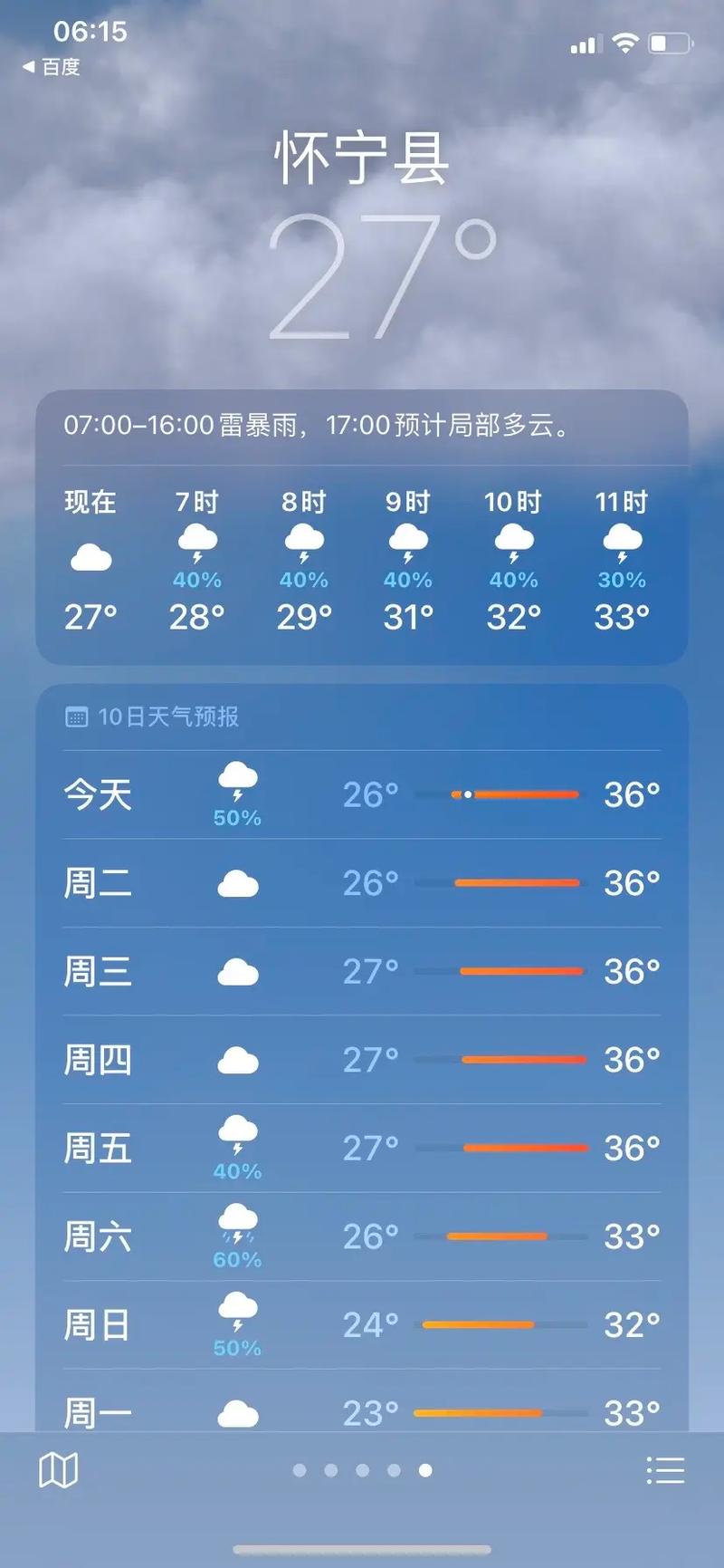 安庆天气预报一周？安庆天气预报一周的？-第3张图片-优品飞百科
