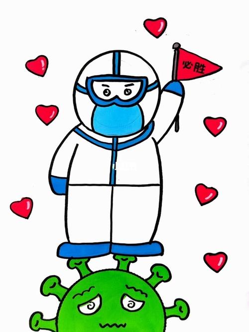 疫情防预会画，预防疫情的画怎么画？