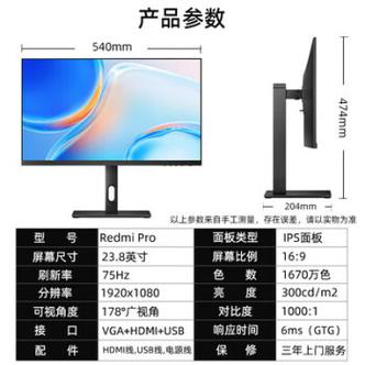 小米a1显示器怎么样？小米1a显示器和小米显示器有什么区别？-第3张图片-优品飞百科