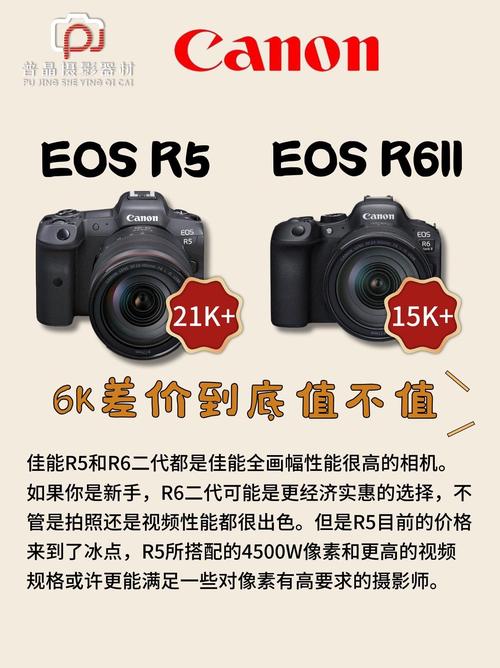 佳能r5比r6贵1万值吗，佳能r5比r6好在哪？-第1张图片-优品飞百科