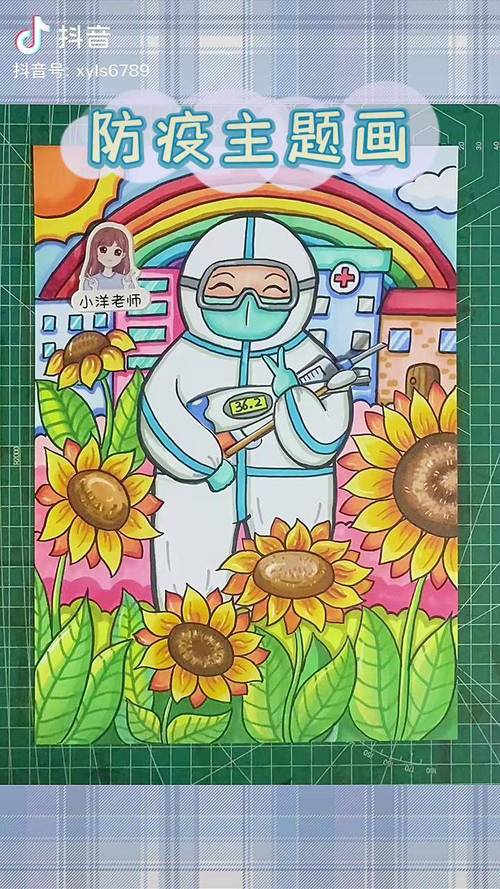 疫情绘画高级，疫情绘画作品一等奖简单-第2张图片-优品飞百科