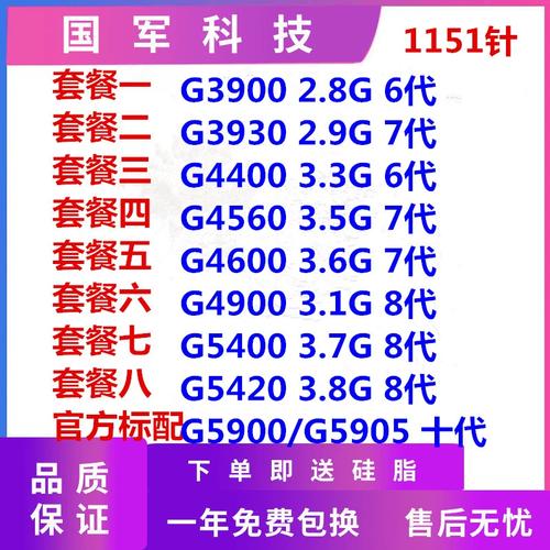 g3900是几代cpu什么主板，g3900上什么主板什么内存-第5张图片-优品飞百科