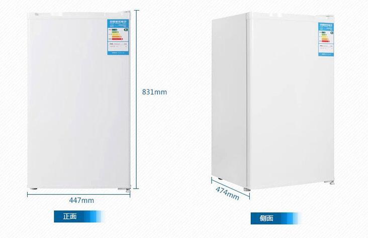 单门冰箱尺寸长宽高最大，单门冰箱的尺寸规格-第3张图片-优品飞百科
