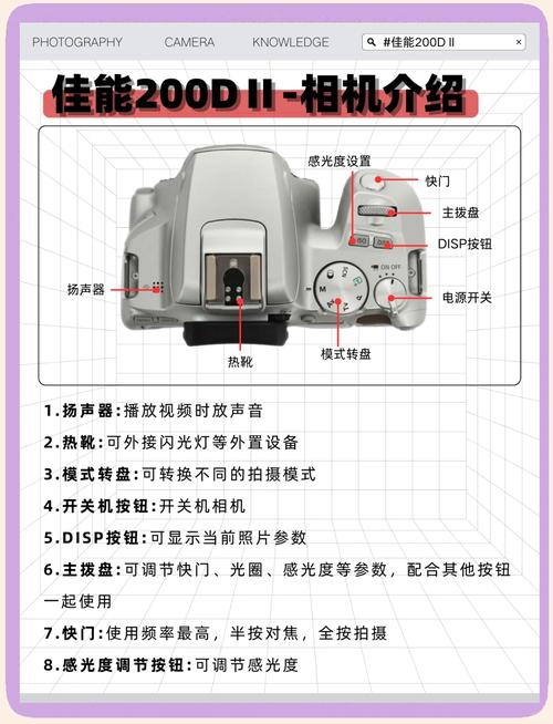 佳能单反相机200d二代，佳能相机200d2代-第3张图片-优品飞百科