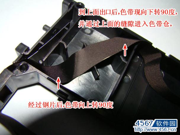 打印机安装色带步骤，打印机怎么装色带？