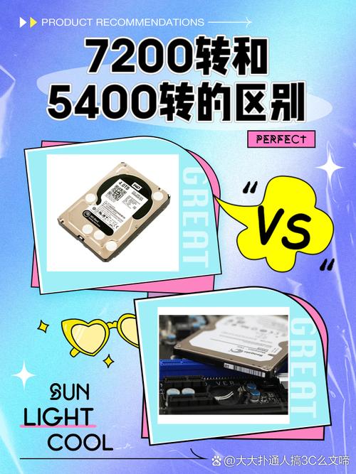 机械硬盘5400转和7200转的区别，机械硬盘7200转比5400转快多少？-第5张图片-优品飞百科
