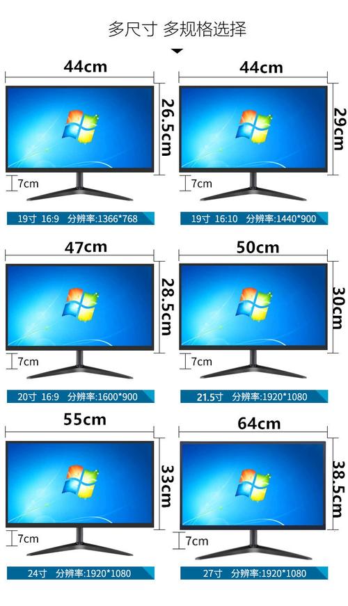 22寸电脑显示屏是多少厘米？22寸电脑显示器是多长×多宽？-第4张图片-优品飞百科
