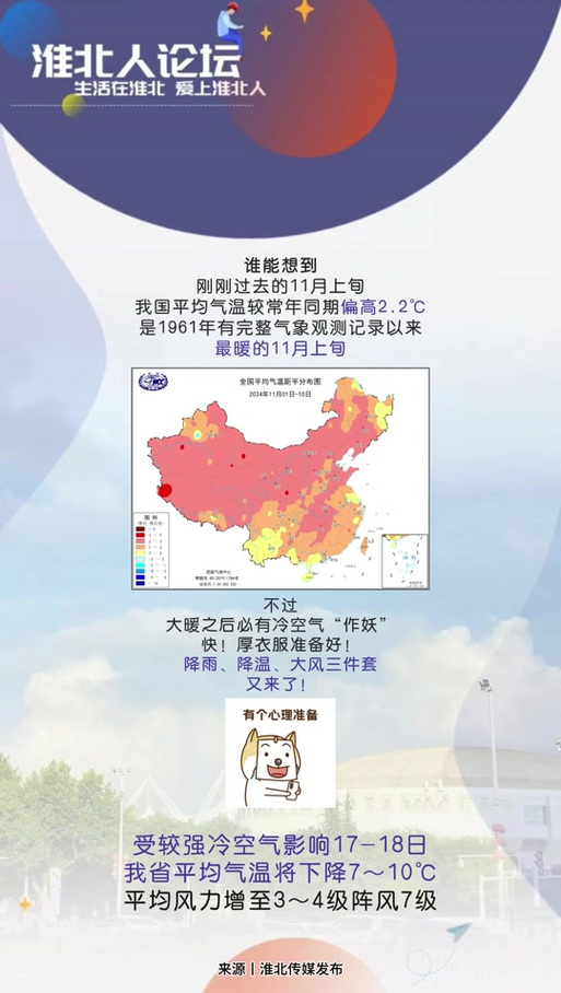 天气预报淮北？天气预报淮北市相山区？-第2张图片-优品飞百科