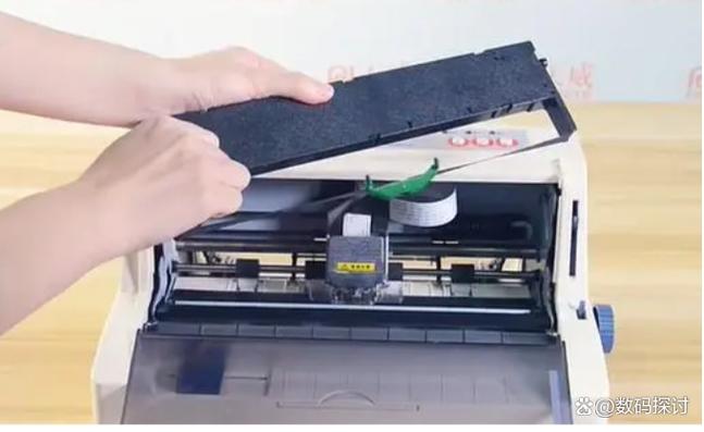 实达针式打印机如何换色带，更换得实针式打印机色带视频-第3张图片-优品飞百科