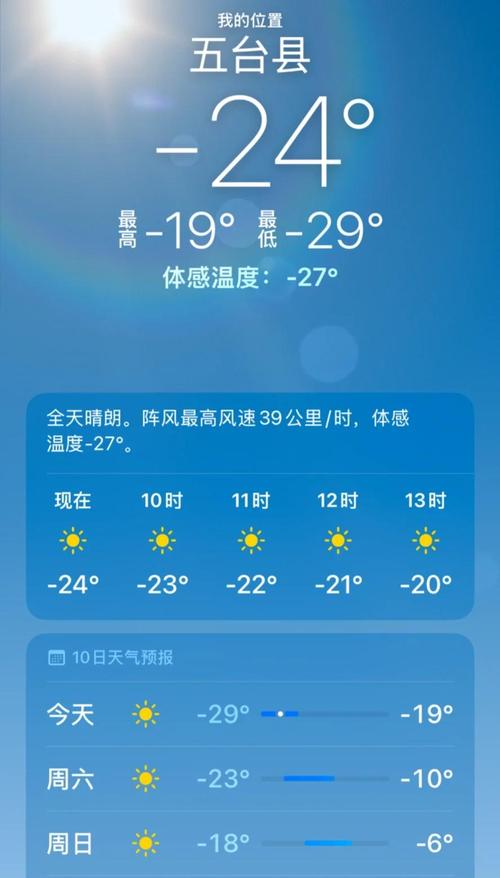 今天五台山天气预报，今明两天五台山天气预报-第1张图片-优品飞百科